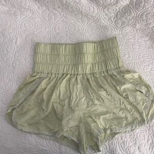 FP Movement by Free People Light Green Athletic Shorts